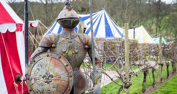 Готель Leeds Castle Knights Glamping Екстер'єр фото
